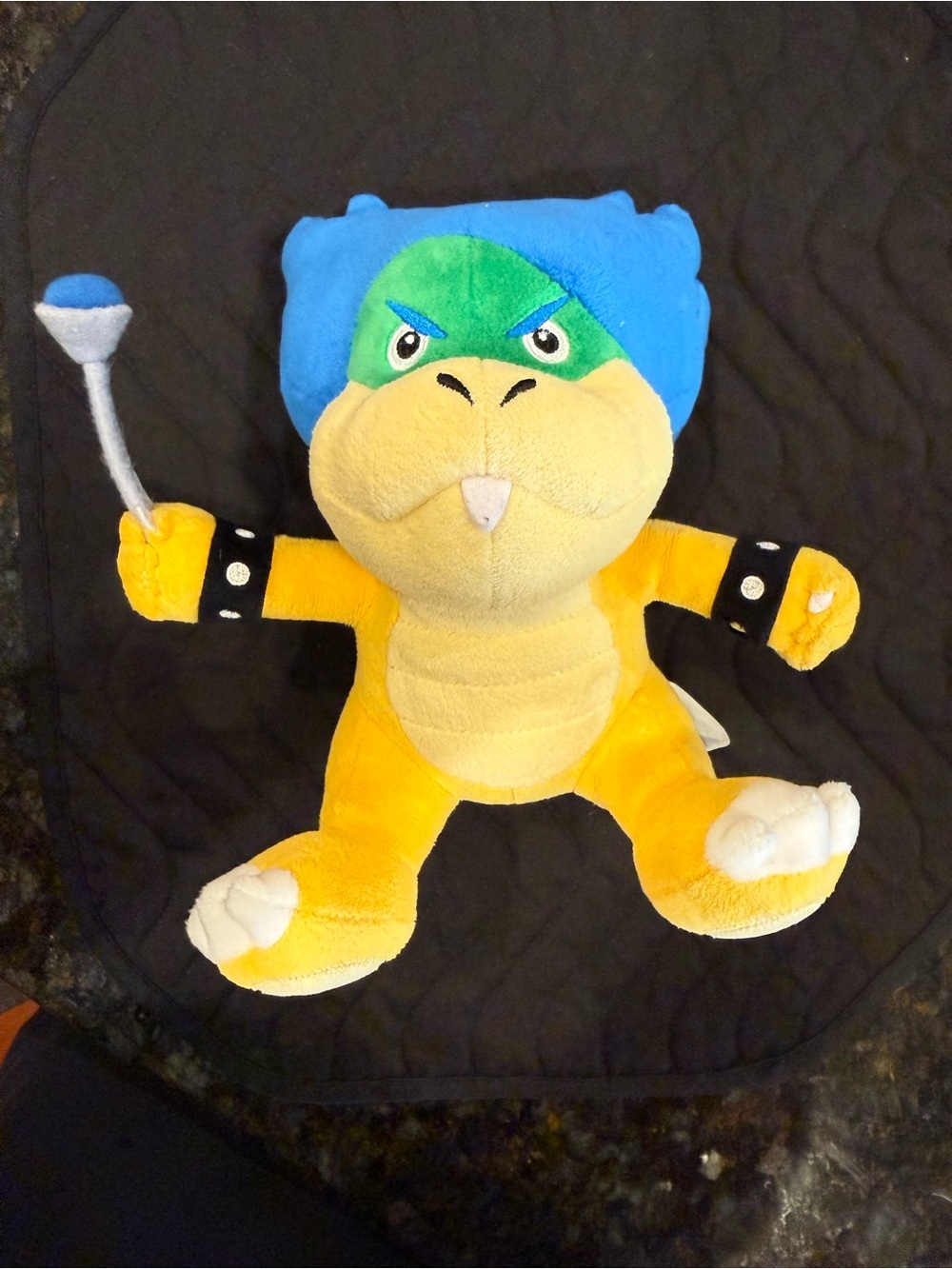 Nintendo Yellow Plush with Blue Hat and Green Mask